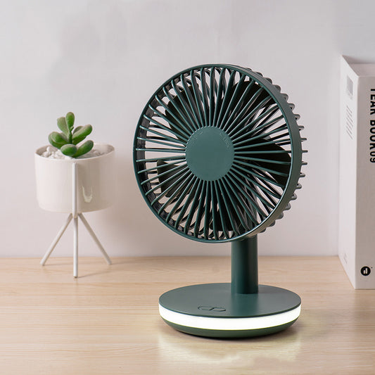 Portable Night Light Mini Fan